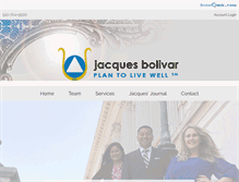 Tablet Screenshot of jacquesbolivar.com